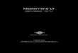 MastermindLT manual JPver1 - Musette Japan...2019/03/07  · Mastermind LT Userʼs Manual - Ver 4.1 日本国内輸入代理店 株式会社ミュゼット・ジャパン / Musette