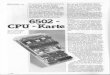 CPU -Rarteretro.hansotten.nl/uploads/junior/articlesde/198311006.pdf · 2019. 12. 30. · davon, der 65C02. Ein Taktgenerator liefert die Signale mit den Frequenzen 1,2 und 4 MHz,