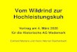 Vom Wildrind zur Hochleistungskuh · 2020. 3. 6. · Paul Gimmler: Mellendorf, Band I: Das alte Mellendorf, 1970 . Rindviehhaltung in Mellendorf ... Kälber 108 Hornvieh 5 Lämmer