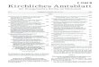 F 4184 B Kirchliches Amtsblatt Kirchliches Amtsblatt der Evangelischen Kirche im Rheinland Nr. 6 Ausgegeben