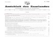 Amtsblatt des Saarlandes · 2020. 11. 17. · Preis: 4,00 DM G 1260 Amtsblatt des Saarlandes Herausgegeben vom Chef der Staatskanzlei 2000 Ausgegeben zu Saarbrücken, 6. April 2000
