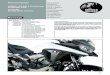 Montage Accessoires · HONDA VFR 800 X Crossrunner ab Baujahr 2015 Artikel-Nr.: 501.992 00 01 schwarz Befestigung mitte unten rechts: An der freien Gewindebohrung am Motorblock mit