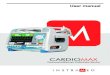 User manual - Instramed...The CardioMax uses electrical defibrillation and cardioversion therapy to reverse ventricular fibrillation arrhythmia or ventricular tachycardia without a