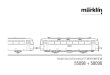 Modell des Schienenbus VT 98/VB 98/VS 98 55098 + 58098...Ze reden ook in België, Luxemburg, Joegoslavië en Spanje. 4 Betrieb • Operation Fonctionnement • Exploitatie Funktion