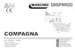 Spare Parts COMPAGNA 2012-10 - Maschio Deutschland GmbH · 2012. 11. 15. · Diese stehen im Ersatzteil-Katalog. -Beschreibung des Ersatzteils und die erforderliche Stückzahl.-Tafelnummer.-Versandmittel