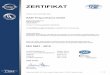 ZERTIFIKAT - BASF...ISO 9001 : 2015 Zertifikat-Registrier-Nr. Auszug aus Zertifikat-Registrier-Nr. Gültig ab Gültig bis Zertifizierungsdatum 099501 QM15 019089 QM15 2018-01-21 2021-01-20