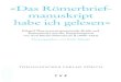 Katja Tolstaja (Hg.) · 2019. 4. 16. · KBRS Kirchenblatt für die reformierte Schweiz Römerbrief I Karl Barth, Der Römerbrief (Erste Fassung) 1919, hg. von H. Schmidt (Gesamtausgabe,