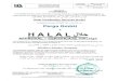 Startseite - Perga - Halal ZertifikatHalal Certification Services Halalzertifizierungsdienste Services certification Halal Certificate 786614 21 - 006.431 Document # Revision date