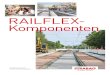 STRABAG Railflex Komponenten 4S r12 COE...Isolation erfüllt alle Anforderungen nach EN 50122-2. Bei den elastischen RAILFLEX-Kammerelementen aus Kunststoff/Gummi-Recyclingmaterial