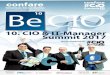10. CIO & IT-Manager Summit 2017 - Confare · 2017. 5. 3. · Be10 By10 confare Im Rahmen des CIO Fachbeirates diskutieren wir mit innovativen IT-Managern und Experten jene Themen,