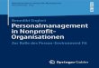 Personalmanagement in Nonprofit-Organisationen: Zur Rolle des Person-Environment Fit