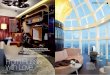 wOHnen - Home Mag · Deckenleuchte „Skydro“ (Artemide). Von Armani Casa stammt die Stehleuchte „Orfeo“. Hinter den Vorhängen (Stoff von Colony) verbirgt sich die 150 m2 große