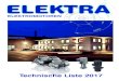 Technische Liste 2017 - Elektra