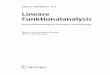 Lineare Funktionalanalysis - GBV
