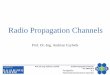 Radio Propagation Channels