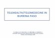 TELEHEALTH/TELEMEDECINE IN BURKINA FASO