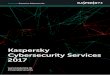Kaspersky Cybersecurity Services 2017