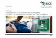 Het gebruik van automatische externe defibrillatoren door 