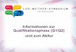 Informationen zur Qualifikationsphase (Q1/Q2) und zum Abitur