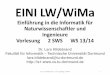 Kapitel 5.1 LW - TU Dortmund