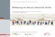Bildung in Deutschland 2016 - Bildungsbericht