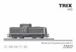 Modell der Diesellokomotive BR 211 D GB USA F NL 22822