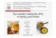 Pyrrolizidin-Alkaloide (PA) in Honig und Pollen