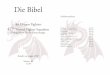 Die Bibel - WILLKOMMEN