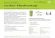 Produktdatenblatt codex Hydrostop - Atala