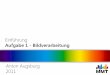 Aufgabe 1 - Bildverarbeitung - TU Dresden