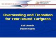 Overseeding and Transition for Year Round Turfgrass