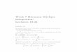 Week 7 Riemann Stieltjes Integration: Lectures 19-21
