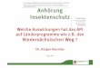 Anhörung Insektenschutz - Deutscher Bundestag