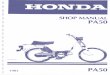 Honda PA50 1983 Service Manual - WordPress.com