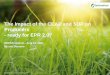 The Impact of the CEAP and SUP on Producers - ready for 