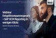 Webinar Entgelttransparenzgesetz SAP HCM Reporting in 