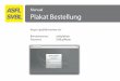 Manual Plakat Bestellung - svbl.ch