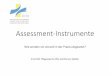 Assessment Instrumente - Onkologiepflege