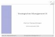 Strategisches Management III