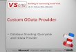 Custom OData Provider