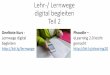 Lehr-/ Lernwege digital begleiten Teil 2